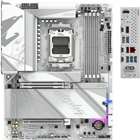 Материнская плата GIGABYTE X870 AORUS ELITE X3D ICE, AM5, X870, 4*DDR5
Материнская плата GIGABYTE X870 AORUS ELITE X3D ICE, AM5, X870, 4*DDR5