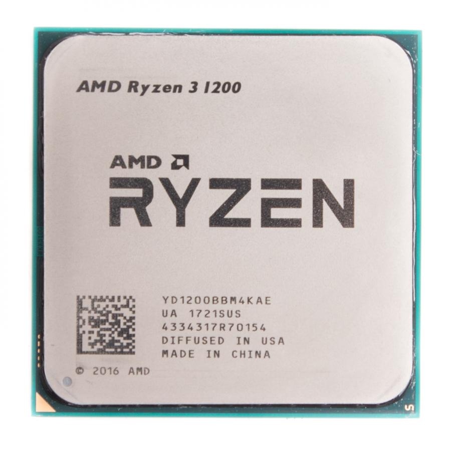 Процессор AMD Ryzen 3 1200 OEM (YD1200BBM4KAE)
Процессор AMD Ryzen 3 1200 OEM (YD1200BBM4KAE)