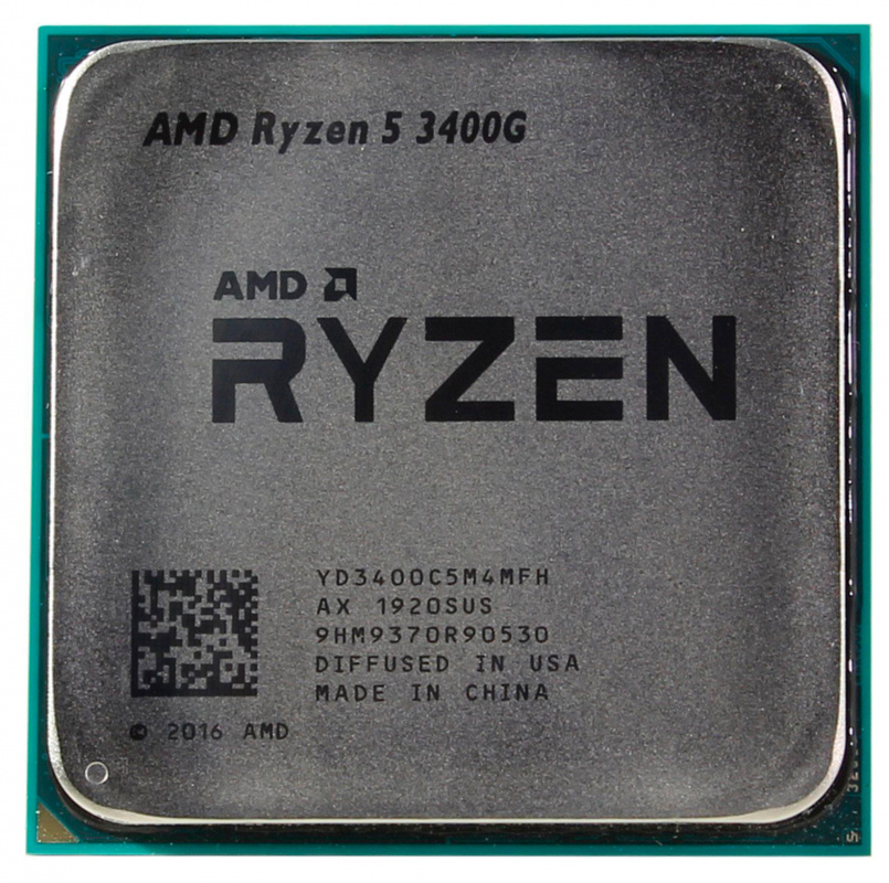 Процессор AMD Ryzen 5 3400G AM4 BOX (YD3400C5FHBOX)
Процессор AMD Ryzen 5 3400G AM4 BOX (YD3400C5FHBOX)