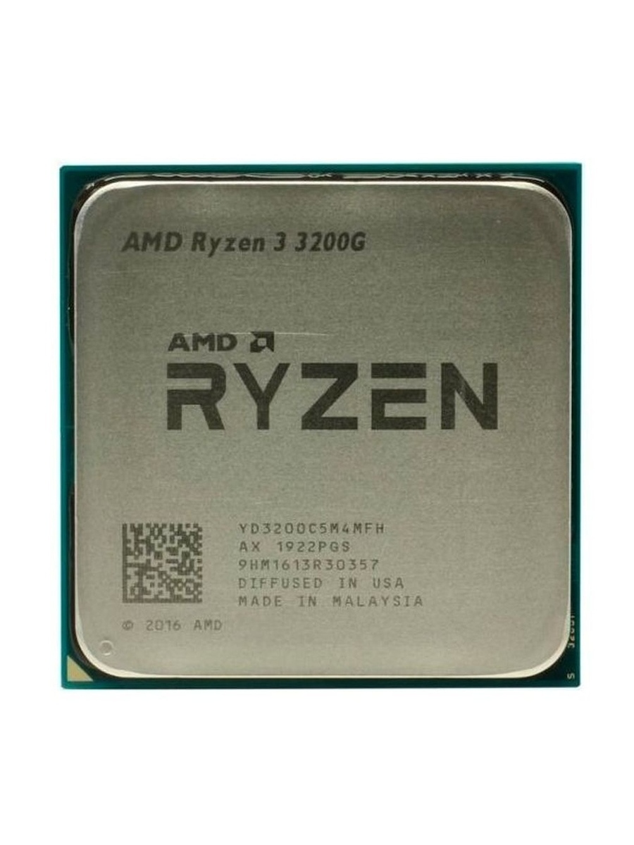 Процессор AMD Ryzen 3 3200G AM4 Box (YD3200C5FHBOX)
Процессор AMD Ryzen 3 3200G AM4 Box (YD3200C5FHBOX)