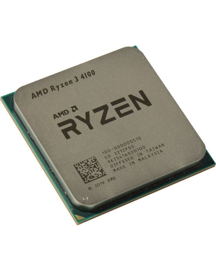Процессор AMD Ryzen 3 4100 (100-000000510)
Процессор AMD Ryzen 3 4100 (100-000000510)