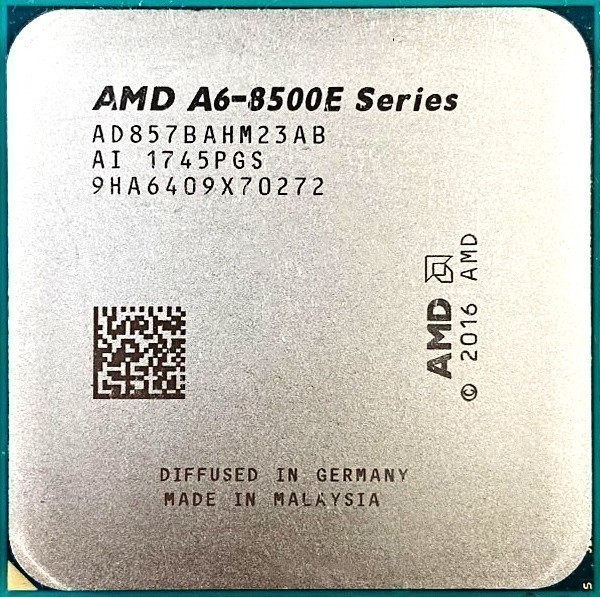 Процессор AMD A6 8570E PRO OEM (AD857BAHM23AB)
Процессор AMD A6 8570E PRO OEM (AD857BAHM23AB)