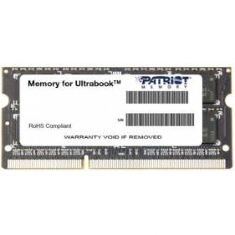 Память SO-DIMM DDR3 Patriot 4Gb 1600MHz (PSD34G1600L2S)
Память SO-DIMM DDR3 Patriot 4Gb 1600MHz (PSD34G1600L2S)