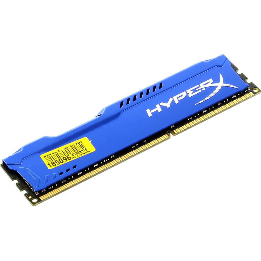 Память DDR3 Kingston 8Gb HyperX FURY Blue (HX316C10F/8)
Память DDR3 Kingston 8Gb HyperX FURY Blue (HX316C10F/8)