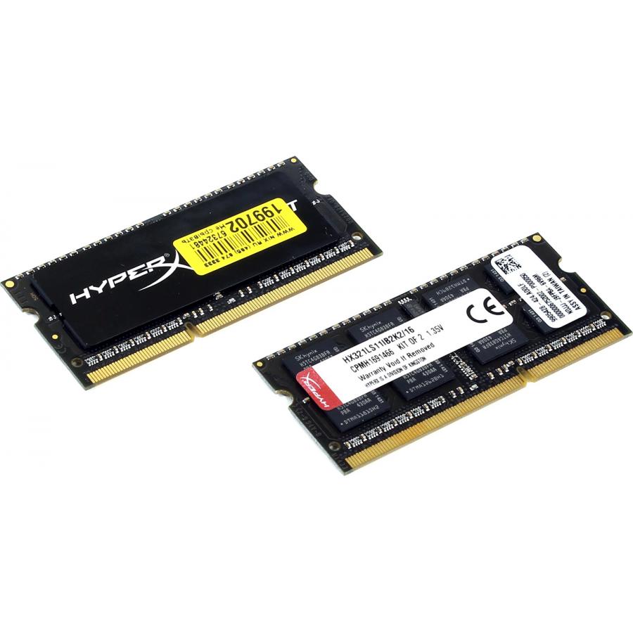 Память DDR3L Kingston HyperX HX321LS11IB2K2/16
Память DDR3L Kingston HyperX HX321LS11IB2K2/16