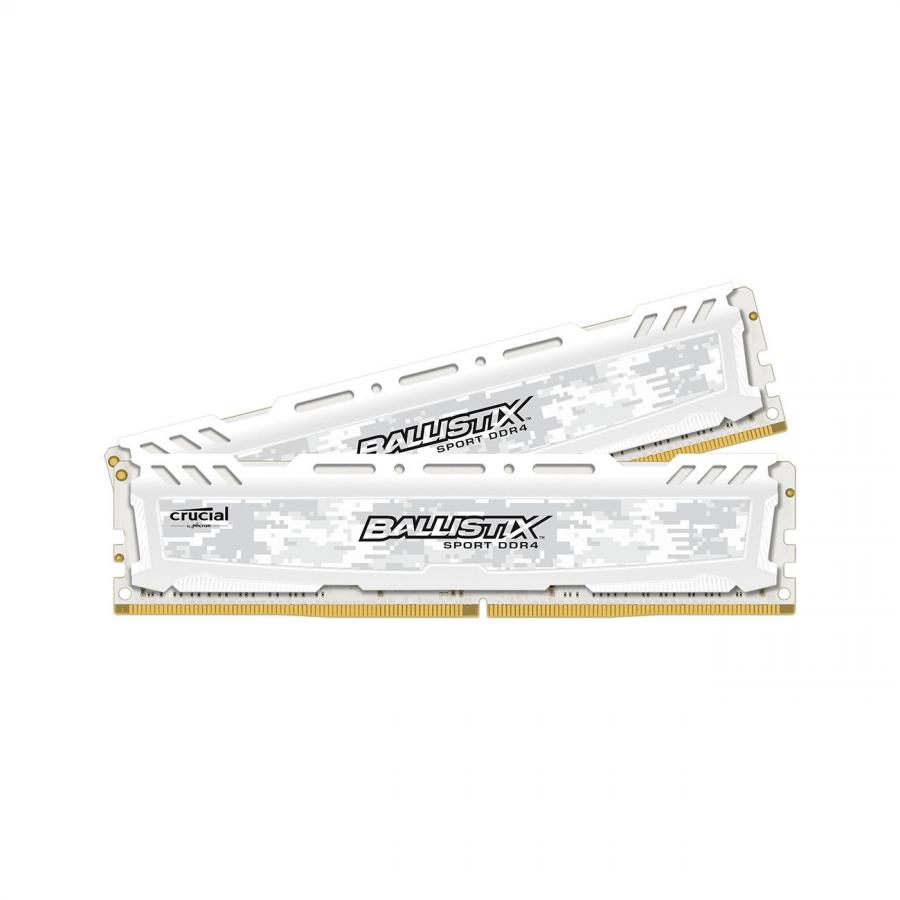 Память DDR4 Crucial 32GB Kit (16GBx2) CL16 DR x8 Unbuffered Ballistix Sport LT White (BLS2K16G4D32AESC
Память DDR4 Crucial 32GB Kit (16GBx2) CL16 DR x8 Unbuffered Ballistix Sport LT White (BLS2K16G4D32AESC