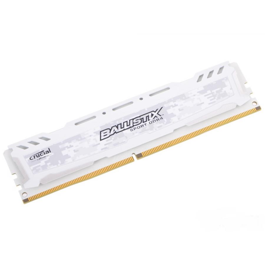 Память DDR4 Crucial 4GB CL16 SR x8 Unbuffered Ballistix Sport LT White (BLS4G4D240FSC
Память DDR4 Crucial 4GB CL16 SR x8 Unbuffered Ballistix Sport LT White (BLS4G4D240FSC