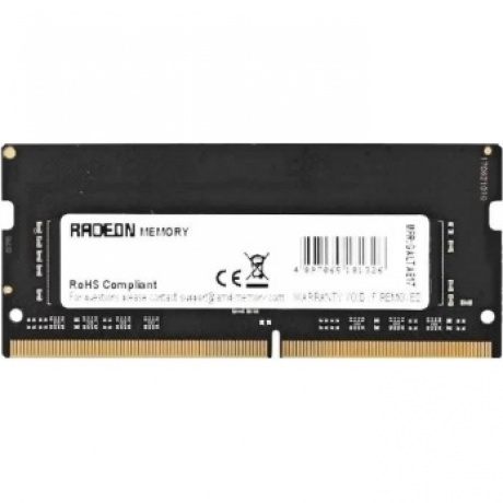 Оперативная память AMD 8Gb DDR4 SODIMM (R748G2400S2S-UO)
Оперативная память AMD 8Gb DDR4 SODIMM (R748G2400S2S-UO)