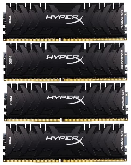 Оперативная память Kingston 4x8GB DDR4 DIMM (HX430C15PB3K4/32)
Оперативная память Kingston 4x8GB DDR4 DIMM (HX430C15PB3K4/32)