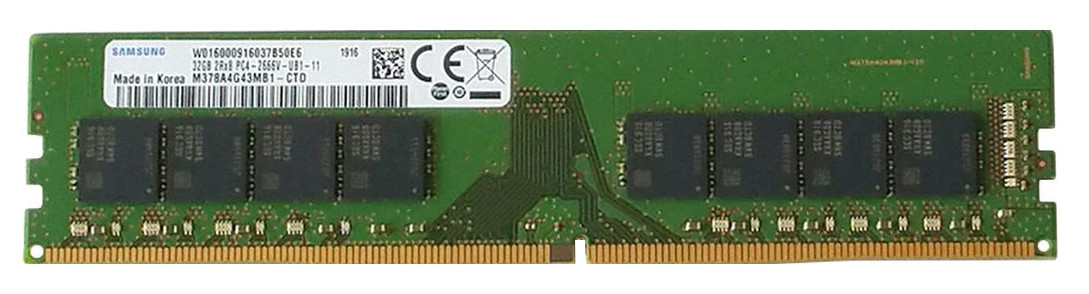 Память оперативная Samsung DDR4 32GB 2666MHz DIMM (M378A4G43MB1-CTDDY)
Память оперативная Samsung DDR4 32GB 2666MHz DIMM (M378A4G43MB1-CTDDY)