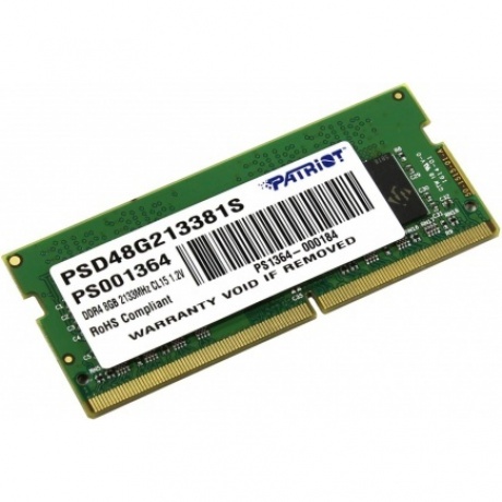 Память оперативная DDR4 Patriot Memory 8Gb 2133MHz (PSD48G213381S)
Память оперативная DDR4 Patriot Memory 8Gb 2133MHz (PSD48G213381S)