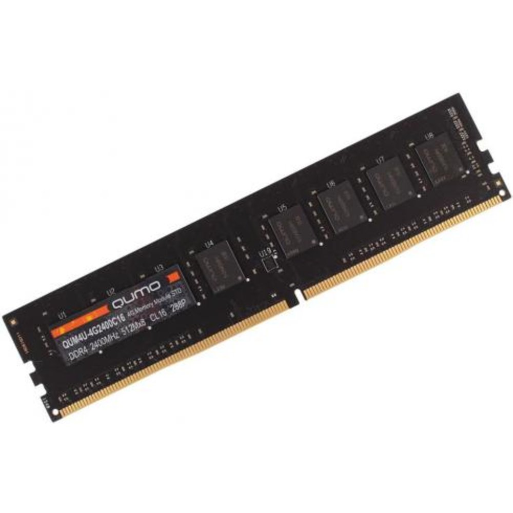 Память оперативная DDR4 Qumo 4Gb 2400MHz (QUM4U-4G2400C16)
Память оперативная DDR4 Qumo 4Gb 2400MHz (QUM4U-4G2400C16)