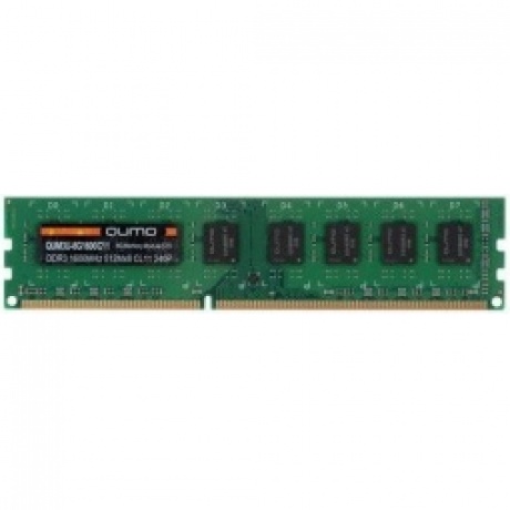 Память оперативная DDR3 Qumo 8Gb 1600MHz (QUM3U-8G1600C11R)
Память оперативная DDR3 Qumo 8Gb 1600MHz (QUM3U-8G1600C11R)
