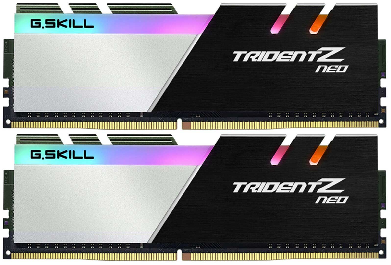 Память оперативная DDR4 G.Skill Trident Z Neo 16Gb 3800MHz (F4-3800C16D-16GTZN)
Память оперативная DDR4 G.Skill Trident Z Neo 16Gb 3800MHz (F4-3800C16D-16GTZN)