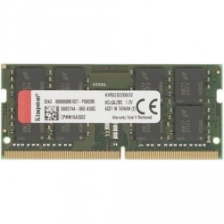 Оперативная память Kingston DDR4 32GB (PC4-25600) 3200MHz DR x8 SO-DIMM
Оперативная память Kingston DDR4 32GB (PC4-25600) 3200MHz DR x8 SO-DIMM