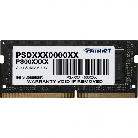 Память оперативная DDR4 Patriot Signature 16Gb 3200Mhz PSD416G32002S)
Память оперативная DDR4 Patriot Signature 16Gb 3200Mhz PSD416G32002S)