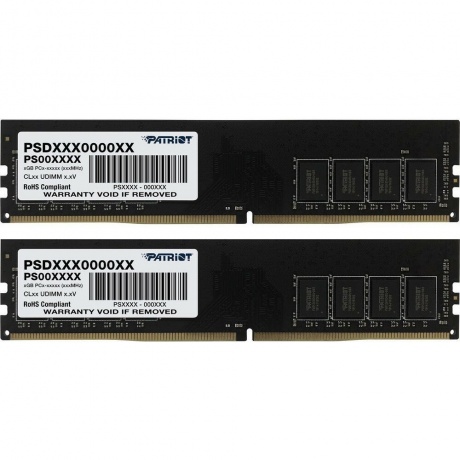 Память оперативная DDR4 Patriot 16Gb 3200Mhz (PSD416G3200K)
Память оперативная DDR4 Patriot 16Gb 3200Mhz (PSD416G3200K)