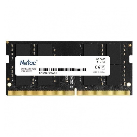 Память оперативная DDR4 Netac 16Gb 2666Mhz (NTBSD4N26SP-16)
Память оперативная DDR4 Netac 16Gb 2666Mhz (NTBSD4N26SP-16)