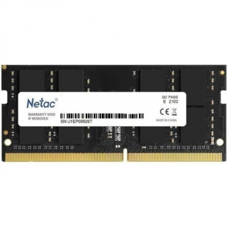 Память оперативная DDR4 Netac 16Gb 2666Mhz (NTBSD4N26SP-16)
Память оперативная DDR4 Netac 16Gb 2666Mhz (NTBSD4N26SP-16)