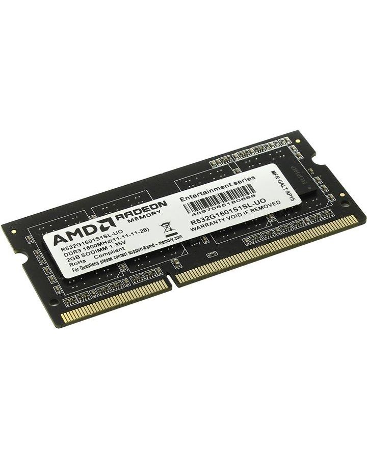 Память оперативная DDR-III AMD 2Gb 1600MHz (R532G1601S1SL-UO)
Память оперативная DDR-III AMD 2Gb 1600MHz (R532G1601S1SL-UO)
