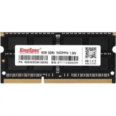 Память оперативная DDR3 Kingspec 8Gb 1600MHz (KS1600D3N13508G)
Память оперативная DDR3 Kingspec 8Gb 1600MHz (KS1600D3N13508G)