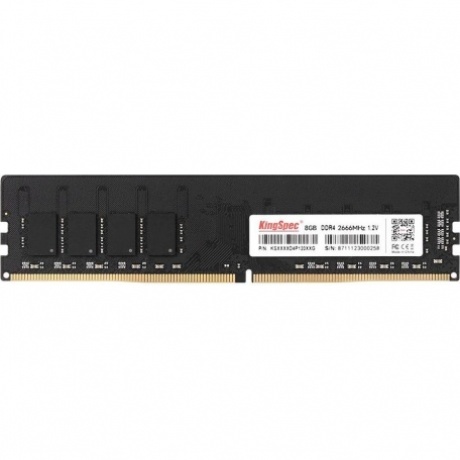 Память оперативная DDR4 Kingspec 8Gb 2666MHz (KS2666D4P12008G)
Память оперативная DDR4 Kingspec 8Gb 2666MHz (KS2666D4P12008G)
