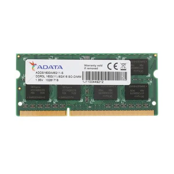 Память оперативная DDR3 A-Data 8GB 1600 SODIMM (ADDS1600W8G11-S)
Память оперативная DDR3 A-Data 8GB 1600 SODIMM (ADDS1600W8G11-S)