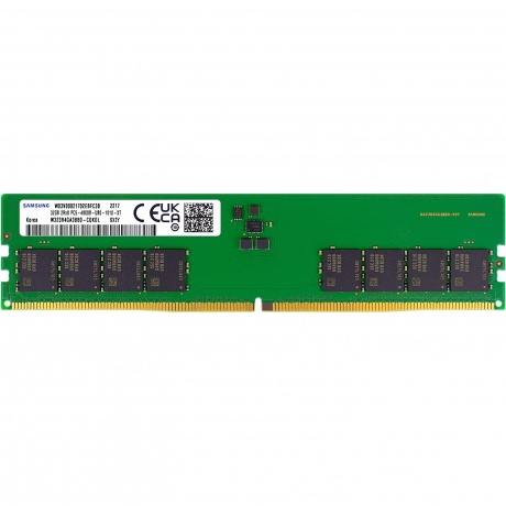 Память оперативная DDR5 Samsung 32Gb UDIMM (M323R4GA3BB0-CQK)
Память оперативная DDR5 Samsung 32Gb UDIMM (M323R4GA3BB0-CQK)