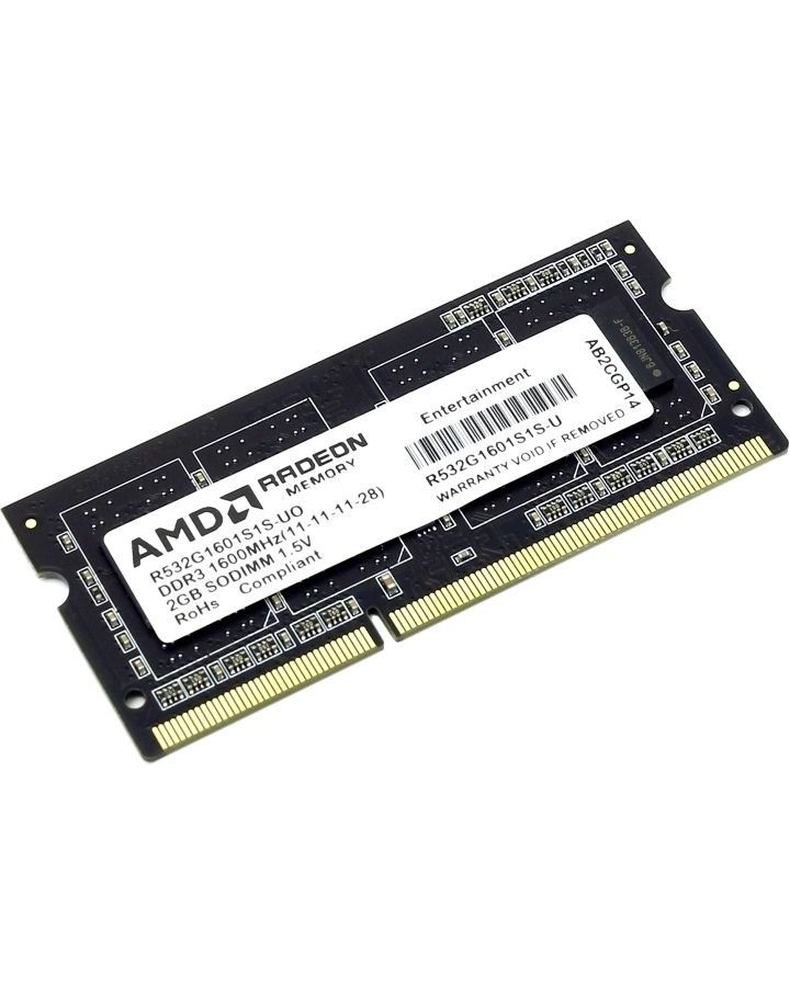 Память оперативная DDR3 AMD 2Gb 1600MHz pc-12800 SO-DIMM (R532G1601S1S-U)
Память оперативная DDR3 AMD 2Gb 1600MHz pc-12800 SO-DIMM (R532G1601S1S-U)