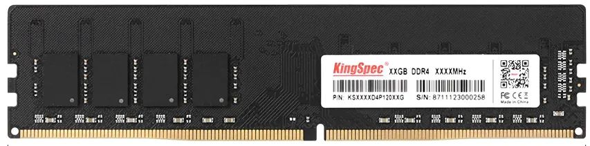 Оперативная память Kingspec DDR4 DIMM 32Gb, 2666Mhz (KS2666D4P12032G)
Оперативная память Kingspec DDR4 DIMM 32Gb, 2666Mhz (KS2666D4P12032G)