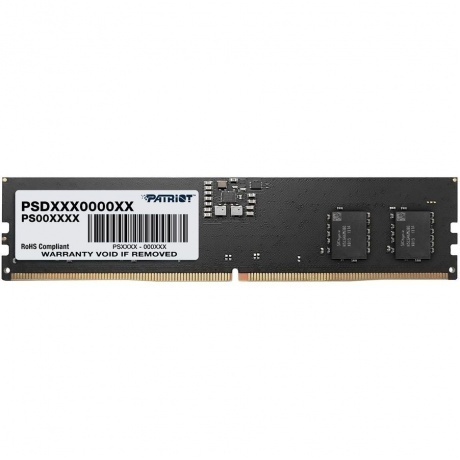 Оперативная память Patriot DDR 5 DIMM 16Gb 5200Mhz (PSD516G520081)
Оперативная память Patriot DDR 5 DIMM 16Gb 5200Mhz (PSD516G520081)