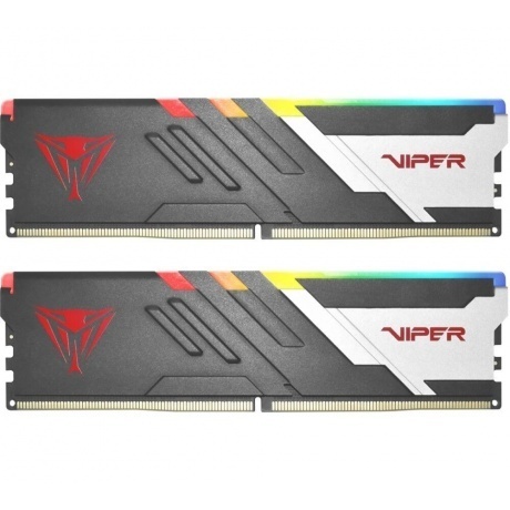 Оперативная память Patriot Viper Venom RGB DDR 5 DIMM 32Gb (16Gbx2) 6400Mhz (PVVR532G640C32K)
Оперативная память Patriot Viper Venom RGB DDR 5 DIMM 32Gb (16Gbx2) 6400Mhz (PVVR532G640C32K)