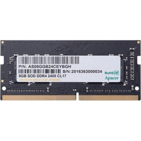 Память оперативная DDR4 Apacer 8GB 3200MHz SO-DIMM (AS08GGB32CSYBGH)
Память оперативная DDR4 Apacer 8GB 3200MHz SO-DIMM (AS08GGB32CSYBGH)
