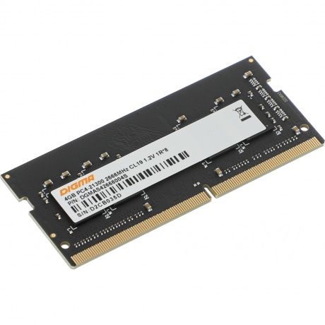 Оперативная память DDR4 Digma 4Gb 2666MHz SO-DIMM (DGMAS42666004S)
Оперативная память DDR4 Digma 4Gb 2666MHz SO-DIMM (DGMAS42666004S)