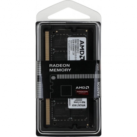 Оперативная память DDR4 AMD 32Gb 3200MHz SO-DIMM (R9432G3206S2S-U)
Оперативная память DDR4 AMD 32Gb 3200MHz SO-DIMM (R9432G3206S2S-U)