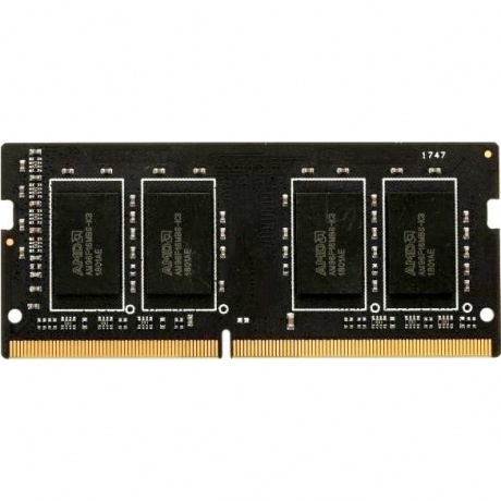 Память оперативная AMD Radeon 4GB DDR4 3200 SO DIMM R9 Gamers Series Black (R944G3206S1S-U)
Память оперативная AMD Radeon 4GB DDR4 3200 SO DIMM R9 Gamers Series Black (R944G3206S1S-U)
