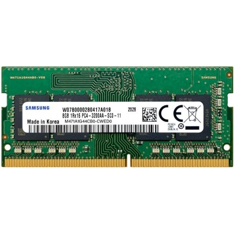 Память оперативная Samsung DDR4 8GB UNB SODIMM 3200 (M471A1G44CB0-CWE)
Память оперативная Samsung DDR4 8GB UNB SODIMM 3200 (M471A1G44CB0-CWE)