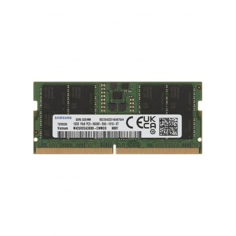 Память оперативная Samsung DDR5 32GB SODIMM 5600MHz (M425R4GA3BB0-CWM)
Память оперативная Samsung DDR5 32GB SODIMM 5600MHz (M425R4GA3BB0-CWM)