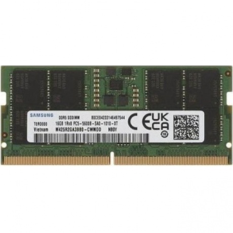 Память оперативная Samsung DDR5 32GB SODIMM 5600MHz (M425R4GA3BB0-CWM)
Память оперативная Samsung DDR5 32GB SODIMM 5600MHz (M425R4GA3BB0-CWM)