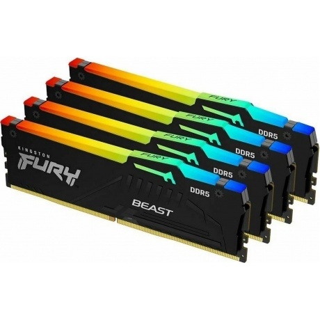Память оперативная Kingston 64GB 5200MT/s DDR5 KF552C40BBAK4-64 CL40 DIMM (Kit of 4) FURY Beast RGB XMP
Память оперативная Kingston 64GB 5200MT/s DDR5 KF552C40BBAK4-64 CL40 DIMM (Kit of 4) FURY Beast RGB XMP