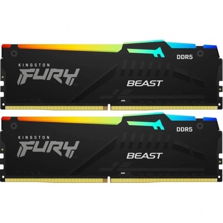 Модуль памяти 64Gb DDR5 (2x32Gb) UDIMM Kingston <PC5-48000, 6000MHz, CL36> FURY Beast Black RGB EXPO, KF560C36BBEAK2-64
Модуль памяти 64Gb DDR5 (2x32Gb) UDIMM Kingston <PC5-48000, 6000MHz, CL36> FURY Beast Black RGB EXPO, KF560C36BBEAK2-64