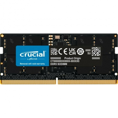 Память оперативная 16GB Crucial DDR5 4800 SO DIMM Basics Laptop Memory (CB16GS4800)
Память оперативная 16GB Crucial DDR5 4800 SO DIMM Basics Laptop Memory (CB16GS4800)