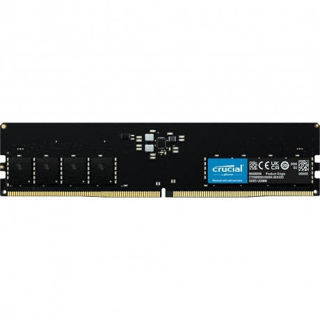 Память оперативная 16GB Crucial DDR5 4800 UDIMM Basics Desktop Memory (CB16GU4800)
Память оперативная 16GB Crucial DDR5 4800 UDIMM Basics Desktop Memory (CB16GU4800)