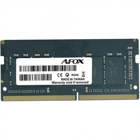 Память оперативная Afox 4GB DDR4 3200Mhz SO-DIMM Single (AFSD44PK1C)
Память оперативная Afox 4GB DDR4 3200Mhz SO-DIMM Single (AFSD44PK1C)