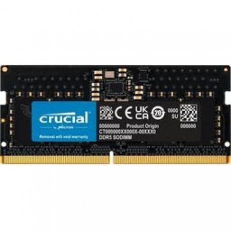 Оперативная память Crucial by Micron 8GB DDR5-5600 SODIMM (CT8G56C46S5)
Оперативная память Crucial by Micron 8GB DDR5-5600 SODIMM (CT8G56C46S5)