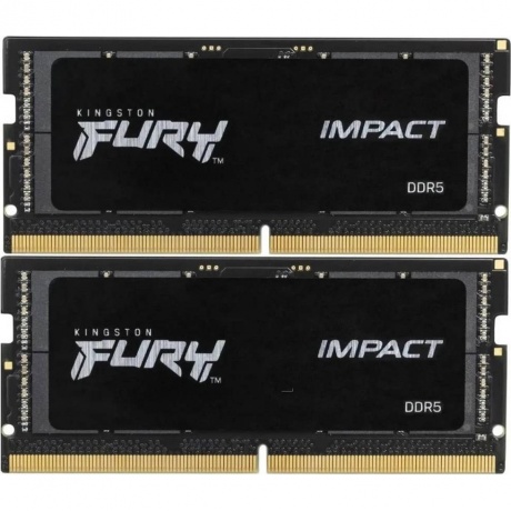 Оперативная память Kingston DDR5 32GB 6400MT/s SODIMM kit (2x16GB)
Оперативная память Kingston DDR5 32GB 6400MT/s SODIMM kit (2x16GB)
