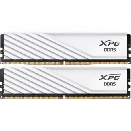 Оперативная память XPG Lancer, DDR5, 32Gb (2x16GB), 6400MHz, CL32, DIMM, с радиаторами, RGB, белый
Оперативная память XPG Lancer, DDR5, 32Gb (2x16GB), 6400MHz, CL32, DIMM, с радиаторами, RGB, белый