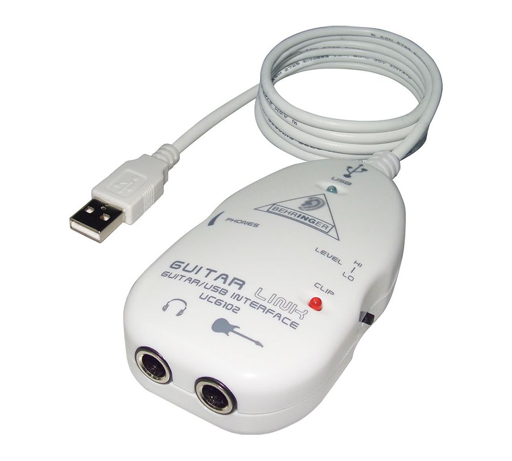 Внешняя звуковая карта Behringer UCG102
Внешняя звуковая карта Behringer UCG102