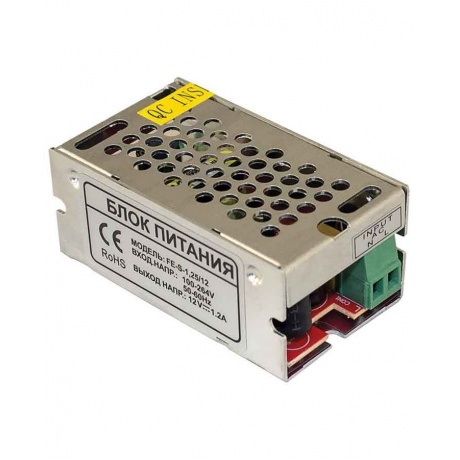 Блок питания Falcon Eye FE-S-1,25/12
Блок питания Falcon Eye FE-S-1,25/12