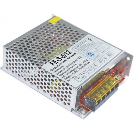 Блок питания Falcon Eye FE-S-5/12
Блок питания Falcon Eye FE-S-5/12
